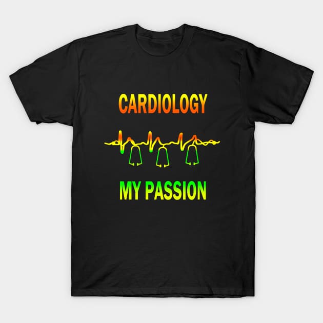 Cardiology T-Shirt by GR-ART